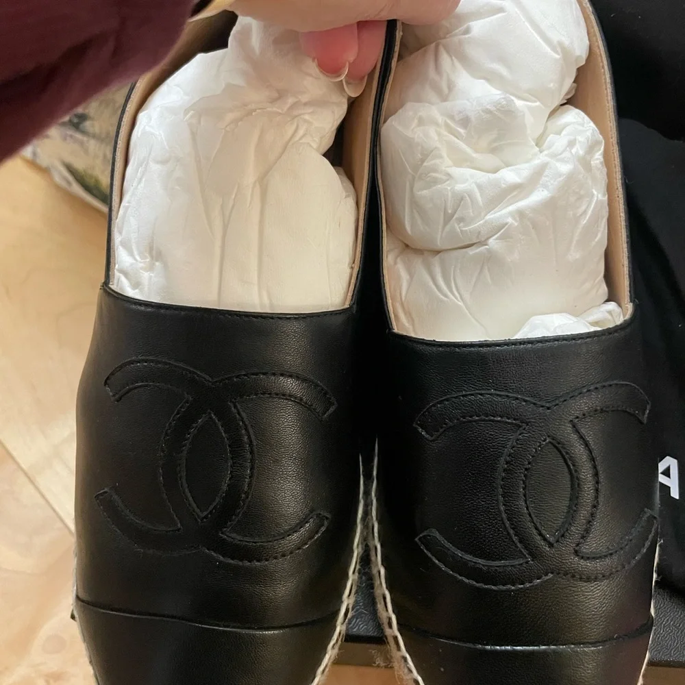 Preloved Chanel Espadrilles black/black - Picture 4 of 8